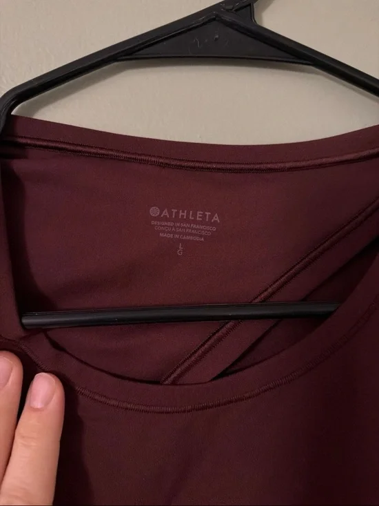 Athleta Transcend Open Back Tee - Picture 4 of 6
